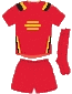 RA B : maillot rouge